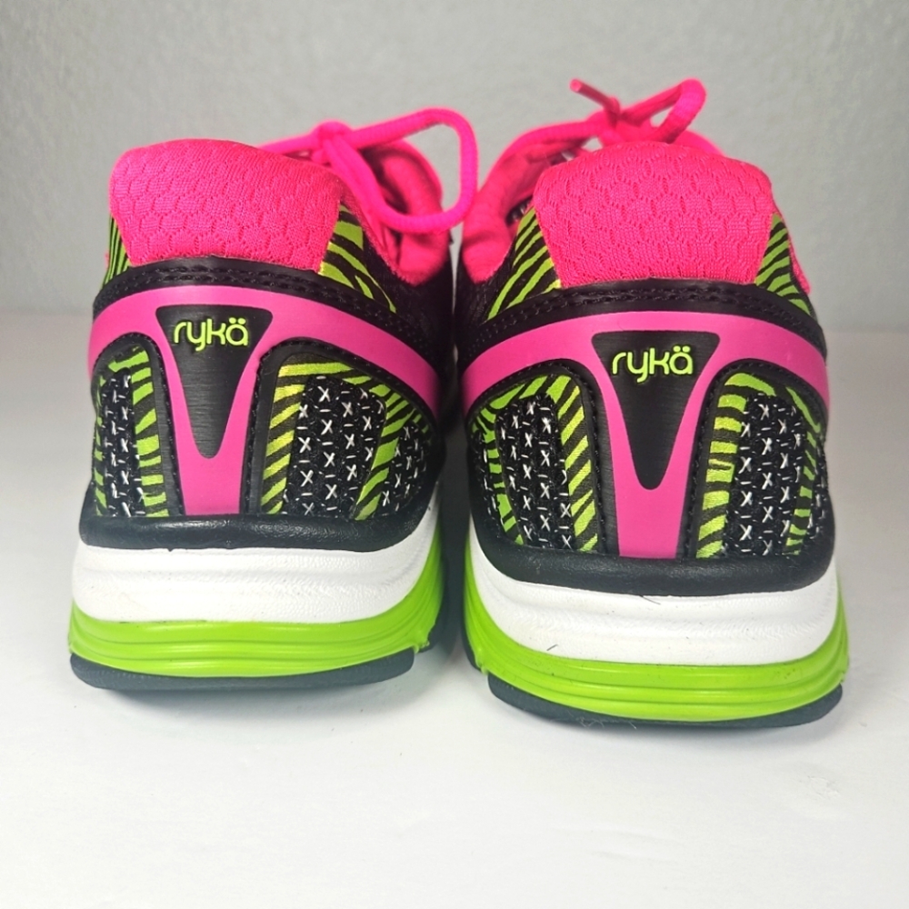 Ryka Womens Agility Low Top Lace Up Running Sneaker Size 8.5 M Multicolor - Picture 5 of 8